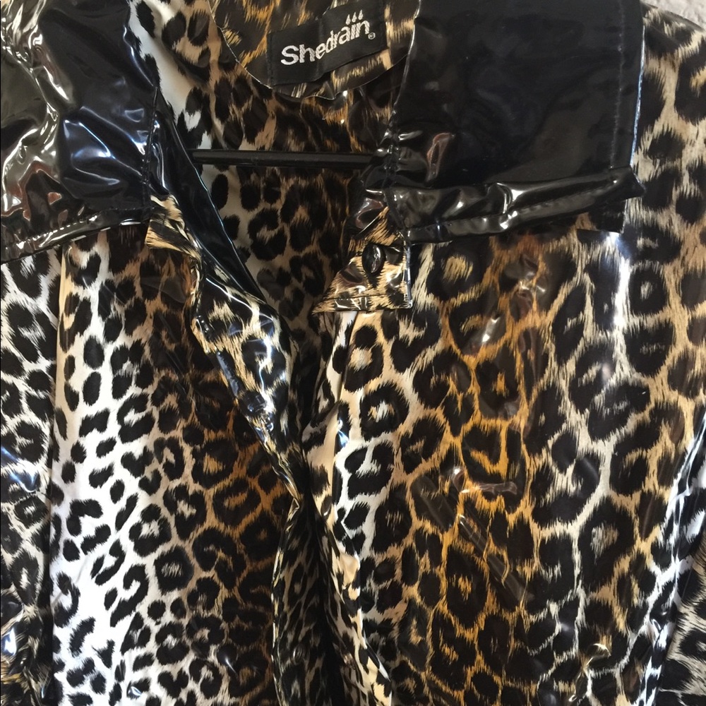 Leopard Rain Coat